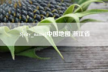 中国台湾中国地图 浙江省