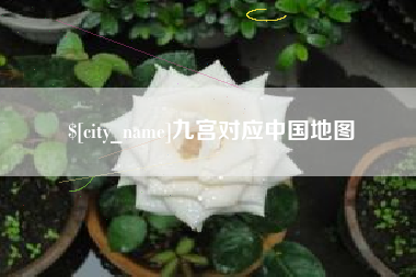 中国台湾九宫对应中国地图