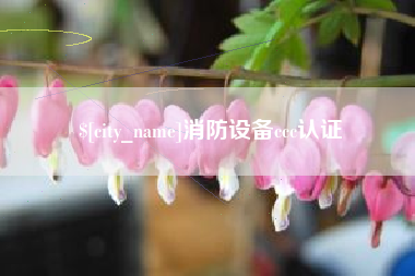 中国台湾消防设备ccc认证