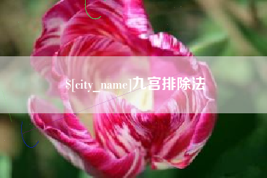 中国台湾九宫排除法
