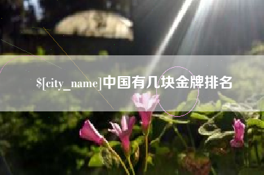 中国台湾中国有几块金牌排名