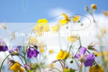 中国台湾中国队拿几块金牌了