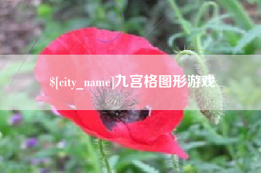 中国台湾九宫格图形游戏