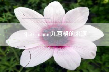 中国台湾九宫格的来源