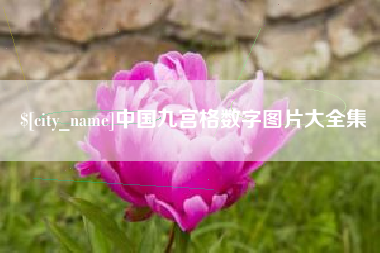 中国台湾中国九宫格数字图片大全集