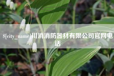 中国台湾川消消防器材有限公司官网电话