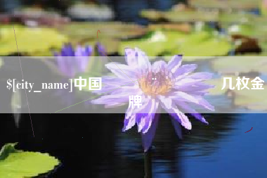 中国台湾中国🇨🇳几枚金牌