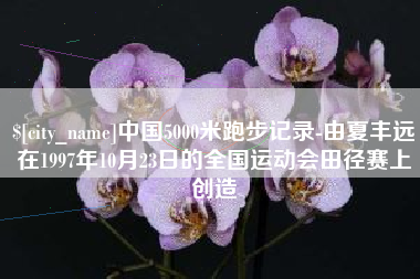中国台湾中国5000米跑步记录-由夏丰远在1997年10月23日的全国运动会田径赛上创造