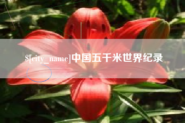 中国台湾中国五千米世界纪录