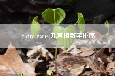 中国台湾九宫格数字排序