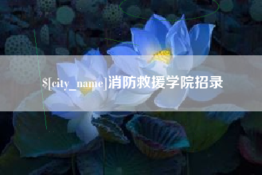中国台湾消防救援学院招录