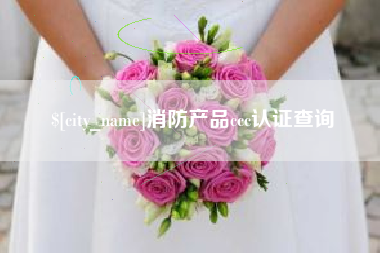 中国台湾消防产品ccc认证查询
