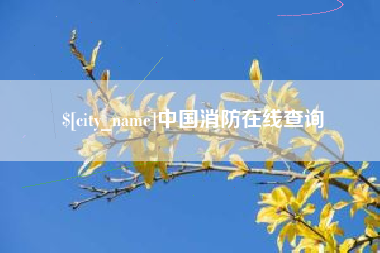 中国台湾中国消防在线查询
