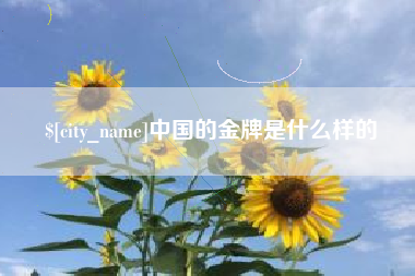 中国台湾中国的金牌是什么样的