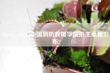 中国台湾中国消防救援学院招生章程公布!