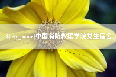 中国台湾中国消防救援学院女生宿舍